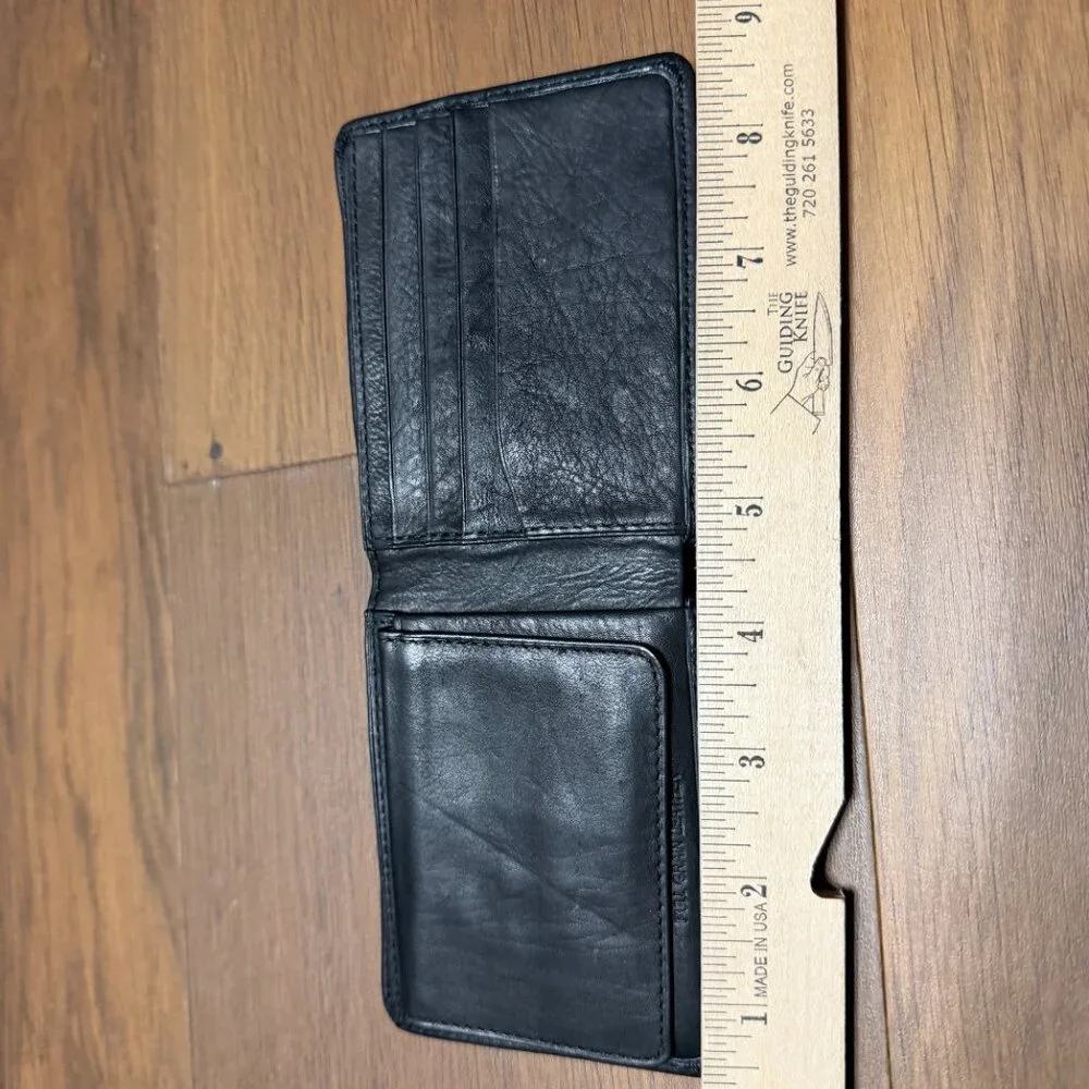 Stafford Men’s Black Leather Wallet